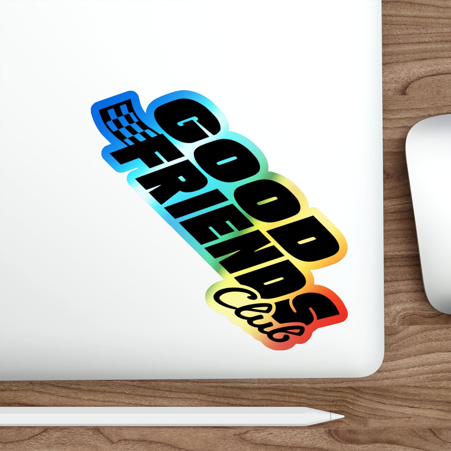 Speedway Holographic Sticker
