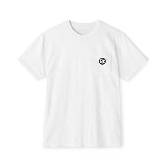 Bad Wolf Helmet Pocket T‑Shirt – GFC Graphic Retro Moto Tee