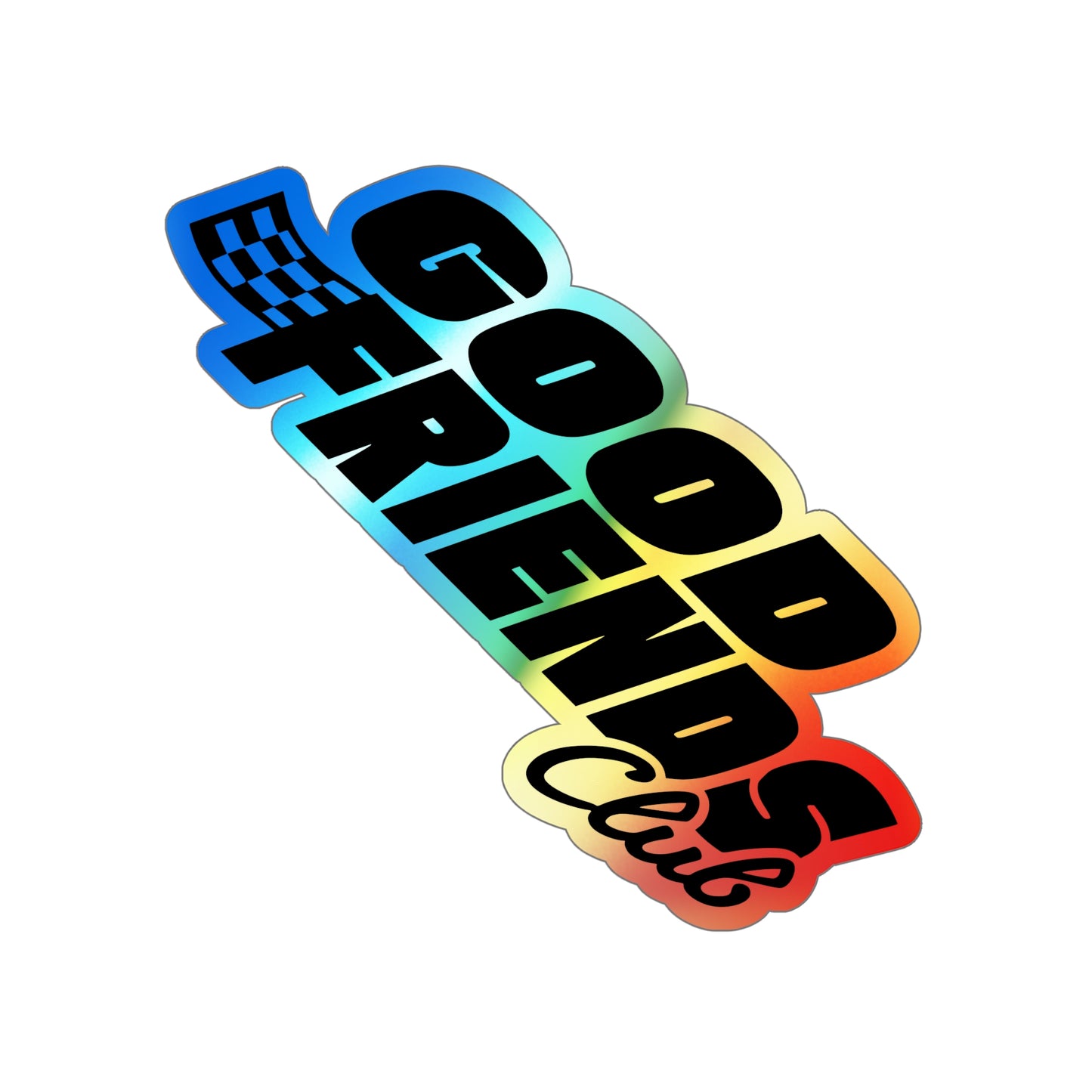 Speedway Holographic Sticker