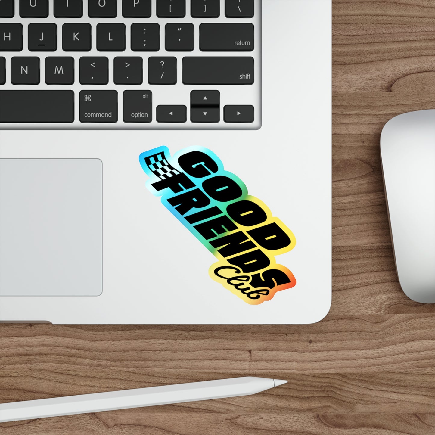 Speedway Holographic Sticker