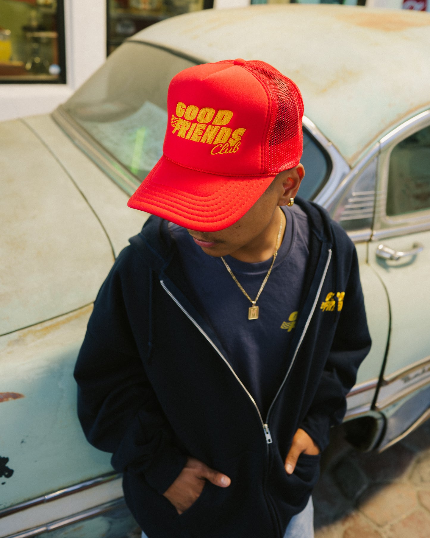 Speedway Trucker Hat