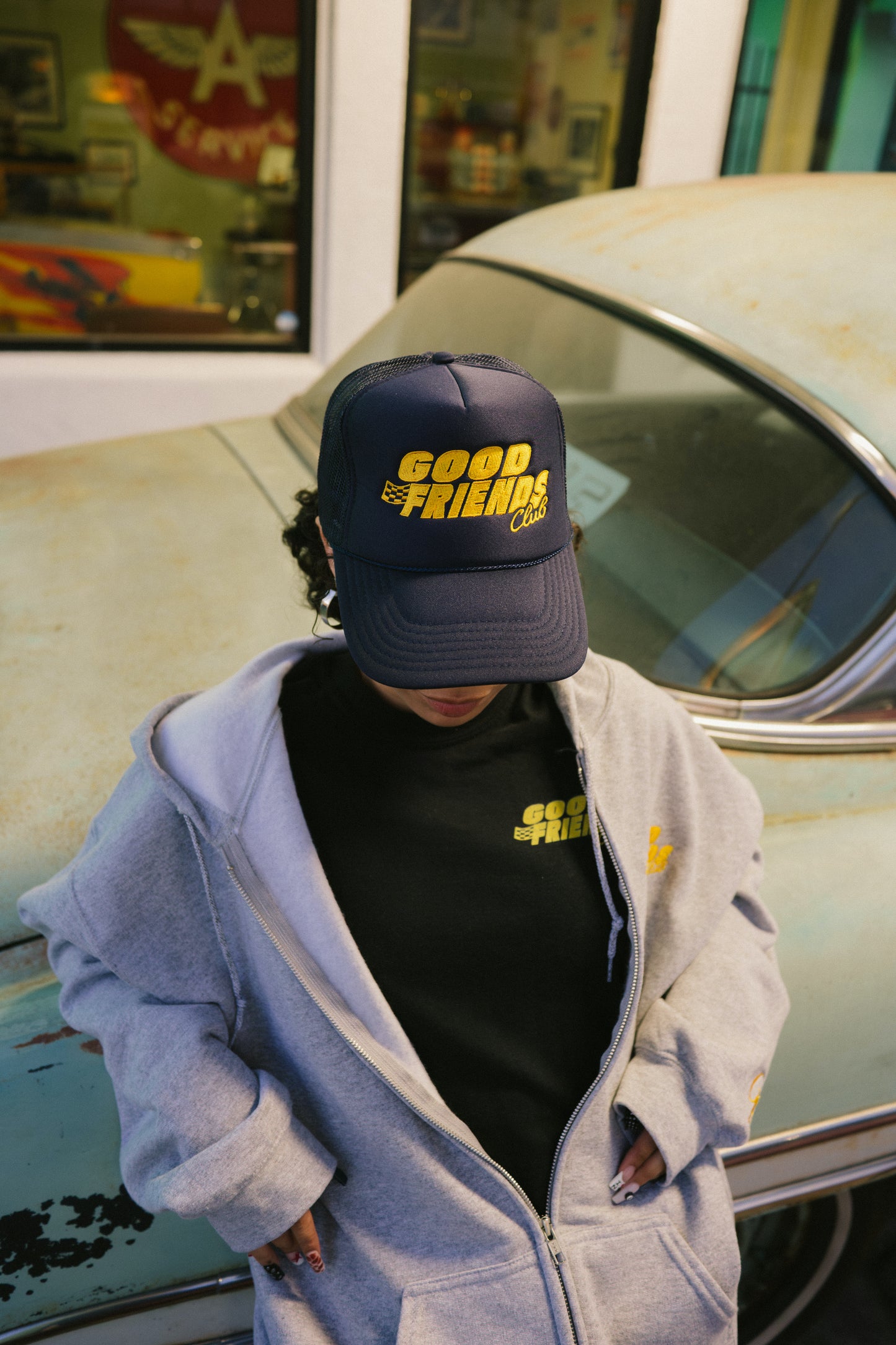 Speedway Trucker Hat