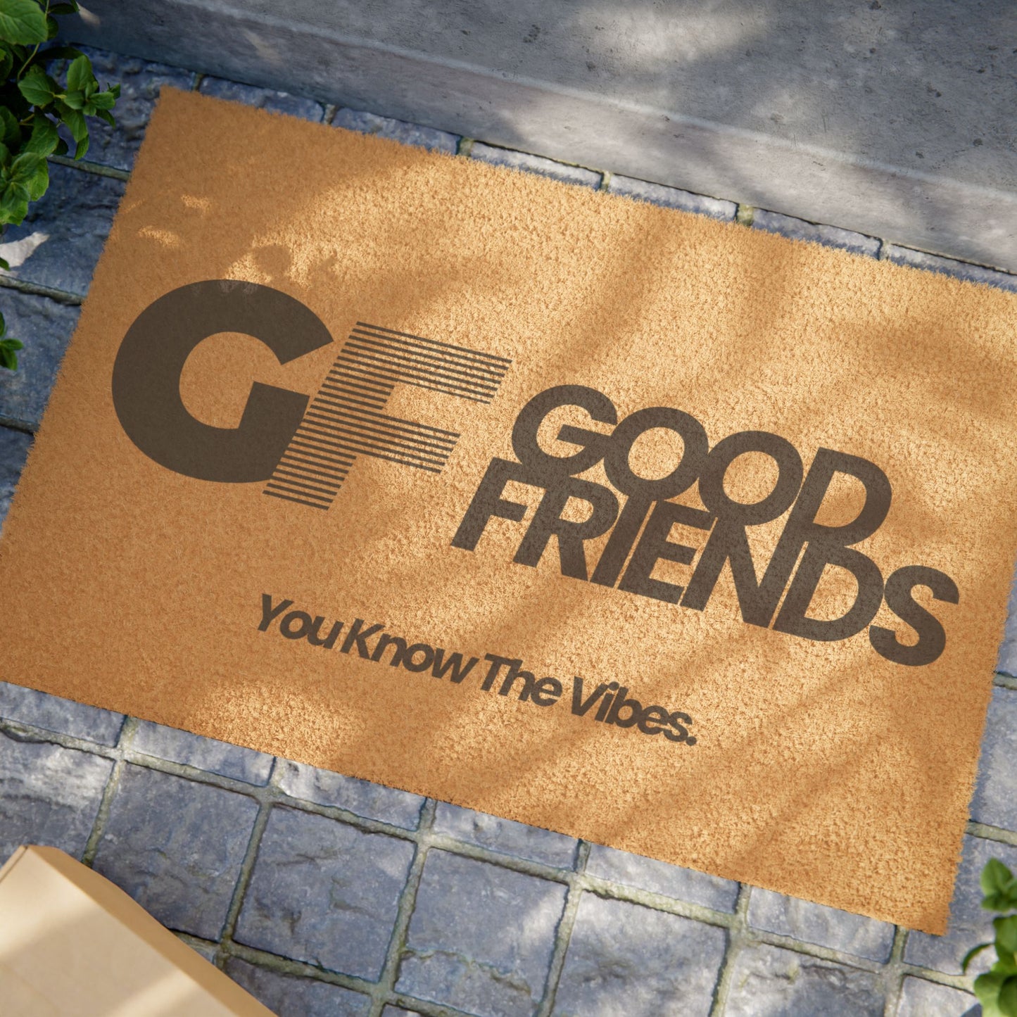 GoodFriends Doormat - You Know The Vibes