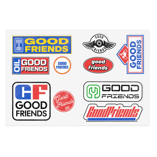 GOODFRIENDS Automotive Logo Sticker Sheets