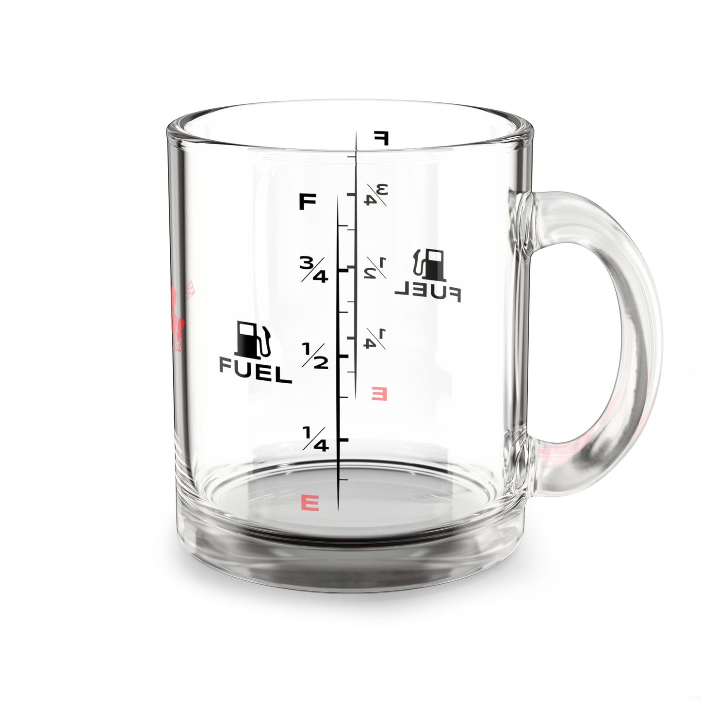 Speedway Glass Coffee Mug
