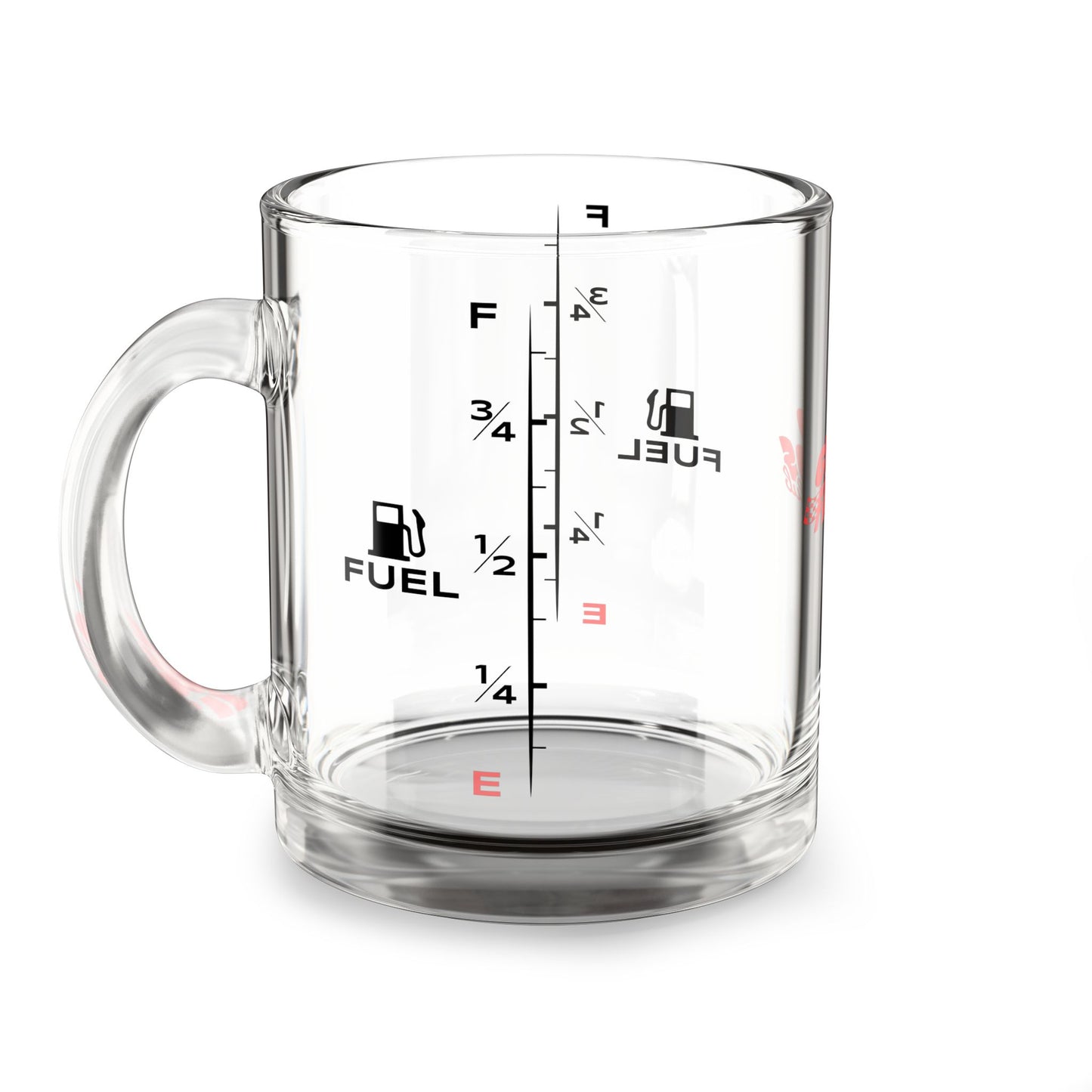 Speedway Glass Coffee Mug